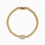 Diamond Bracelet in 14K Yellow Gold