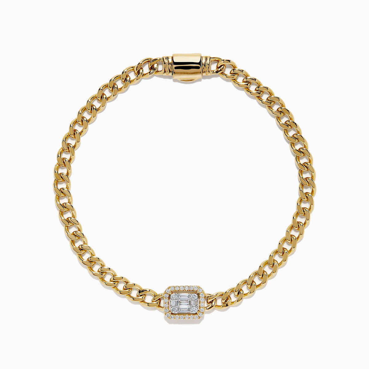 Diamond Bracelet in 14K Yellow Gold