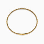 Diamond Flex Bangle in 14K Yellow Gold view 3