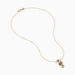 Diamond Seahorse Pendant in 14K Yellow Gold view 2