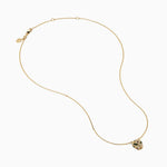 Diamond Panther Pendant in 14K Yellow Gold view 2