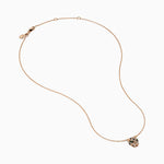 Diamond Panther Pendant in 14K Rose Gold view 2