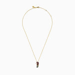 Multi Sapphire Seahorse Pendant in 14K Yellow Gold view 3