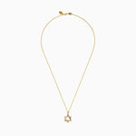 Diamond Pavé Star of David Pendant in 14K Yellow Gold view 3