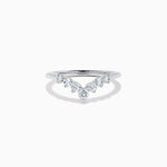 Diamond Stacking Band in 14K White Gold
