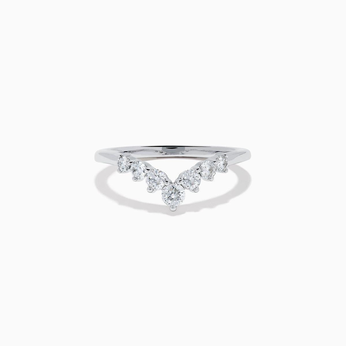Diamond Stacking Band in 14K White Gold