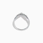 Diamond Stacking Band in 14K White Gold view 3