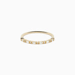Diamond Baguette Stacking Band in 14K Yellow Gold