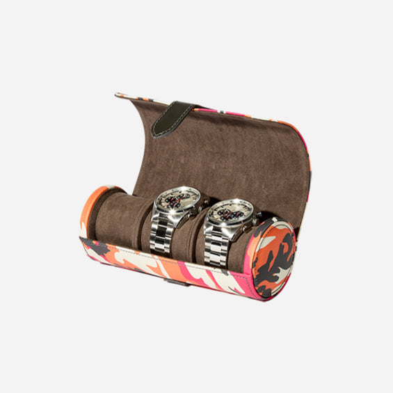 WOLF Elements Triple Watch Roll with Capsule