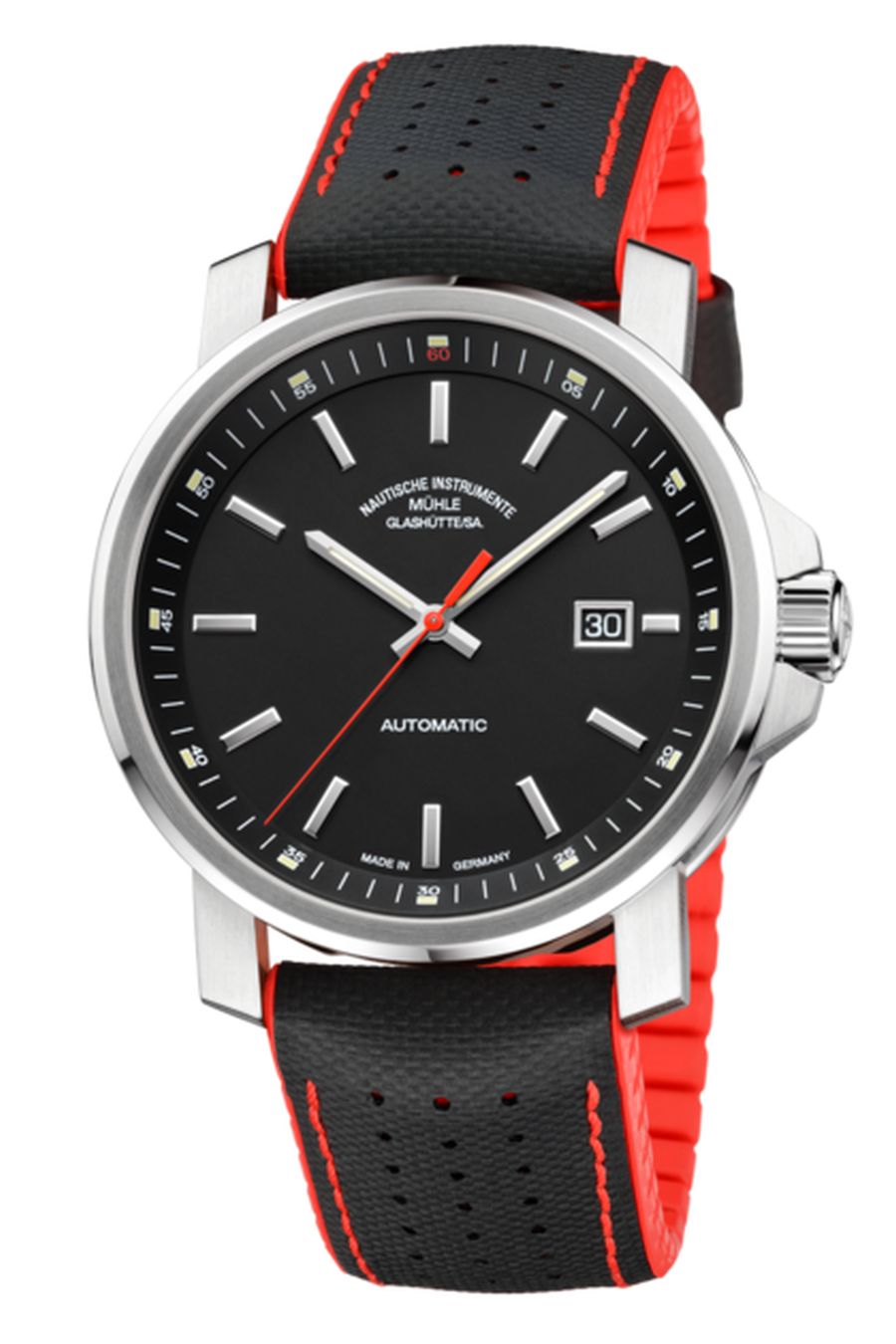 Mühle-Glashütte "29er Big" Automatic in SS, Black Dial