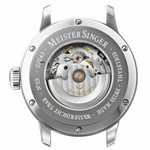 Exhibition case back of the MeisterSinger No. 03