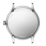 MeisterSinger Yaara closed stainless steel case back