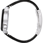 Mühle-Glashütte S.A.R. Rescue-Timer side profile showing case thickness and black rubber strap