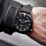 Sea-Timer BlackMotion worn on the wrist