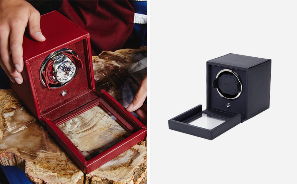 WOLF Cub Single Watch Winder with Cover - view 9