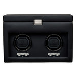 WOLF Heritage Belgrave Double Watch Winder with Storage