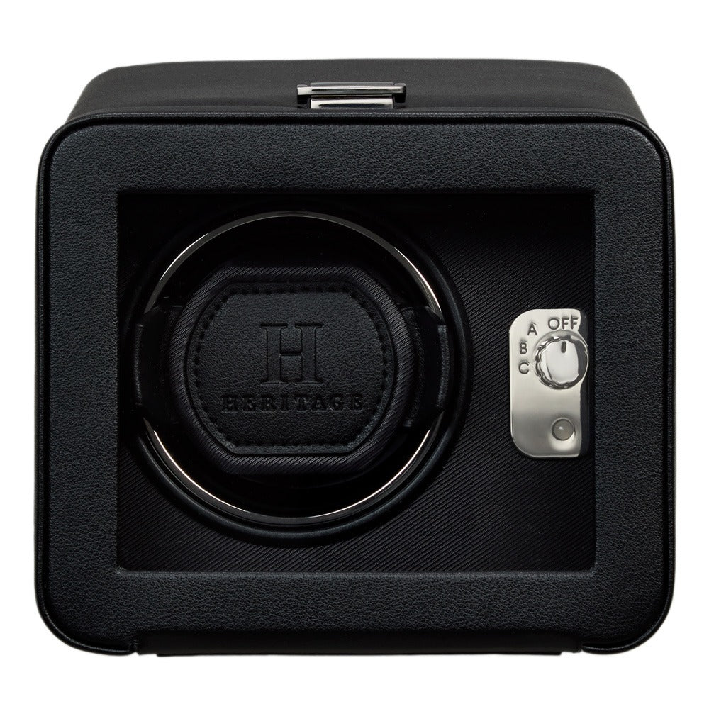 WOLF Windsor Single Watch Winder With Cover - view 9