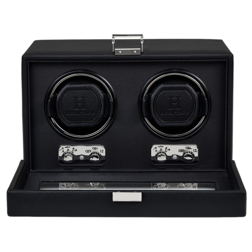WOLF Heritage Belgrave Double Watch Winder - view 2