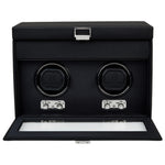 WOLF Heritage Belgrave Double Watch Winder with Storage - view 3