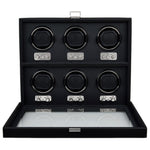 WOLF Heritage Belgrave 6 Piece Watch Winder - view 2
