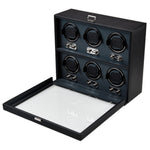 WOLF Heritage Belgrave 6 Piece Watch Winder - view 4