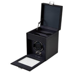 WOLF Heritage Belgrave Single Watch Winder with Storage - view 4