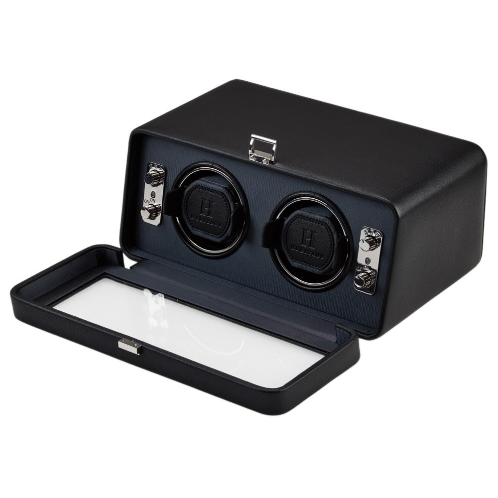 WOLF Windsor Double Watch Winder with Cover - view 3