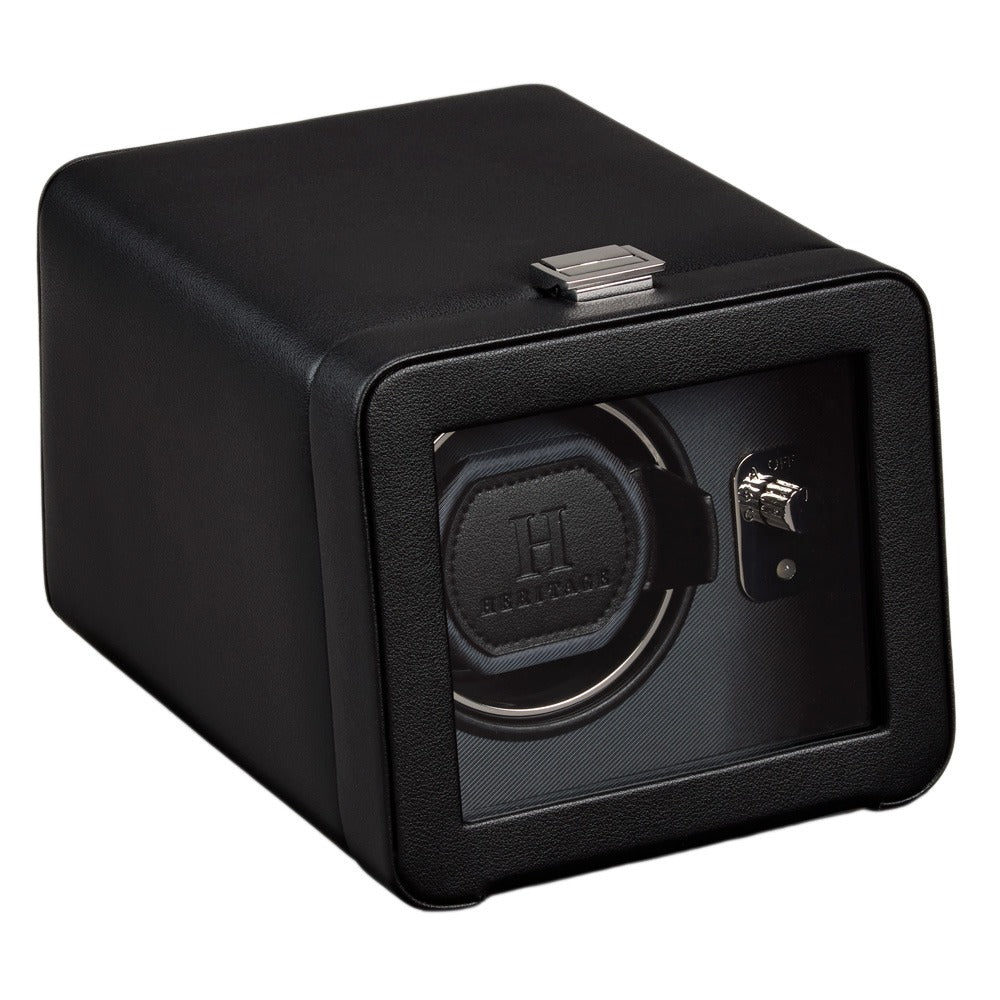 WOLF Windsor Single Watch Winder With Cover - view 10