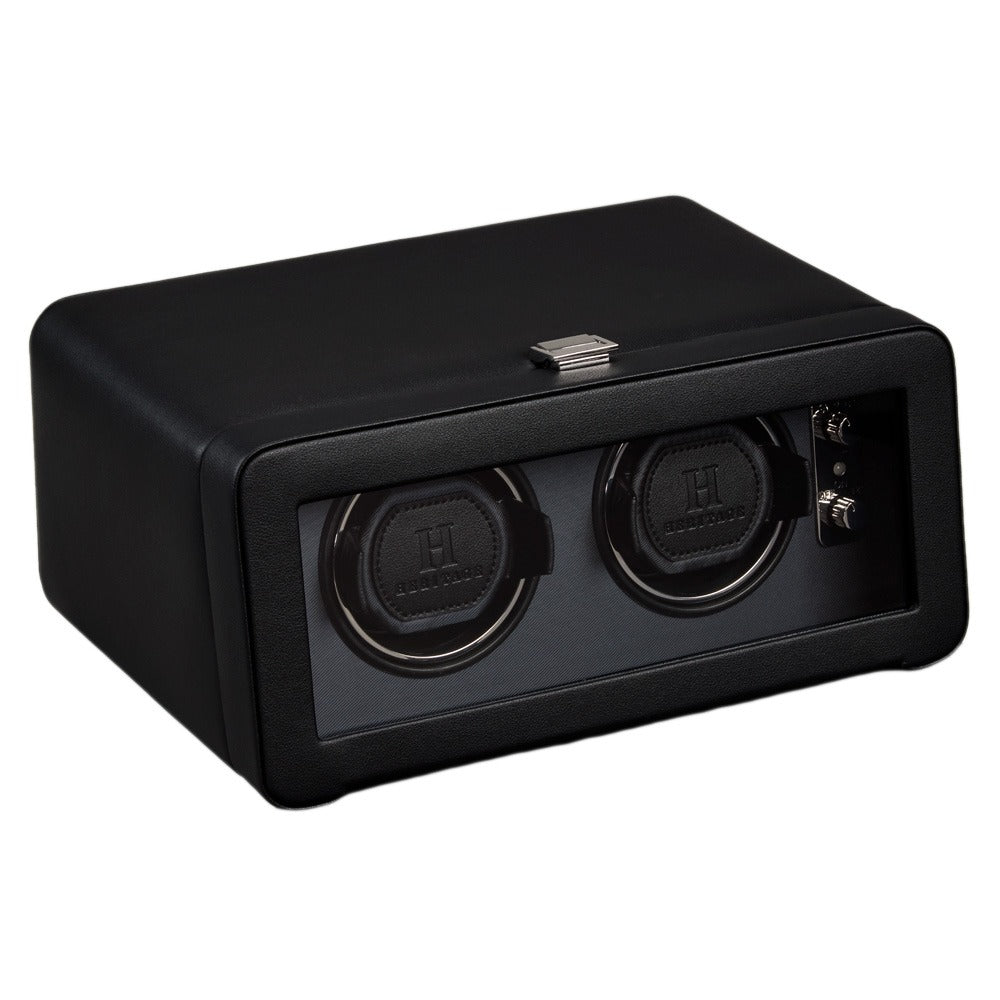 WOLF Windsor Double Watch Winder with Cover - view 2