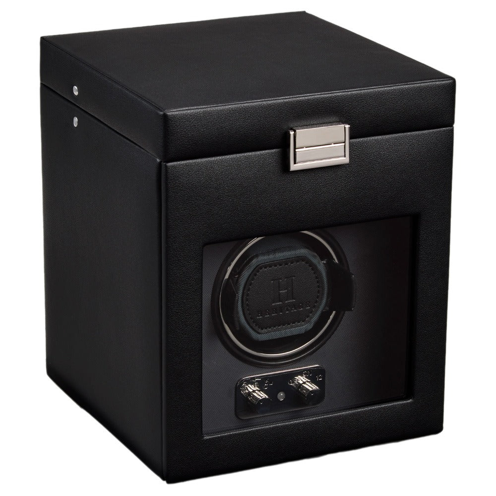 WOLF Heritage Belgrave Single Watch Winder with Storage - view 2