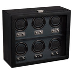 WOLF Heritage Belgrave 6 Piece Watch Winder - view 3