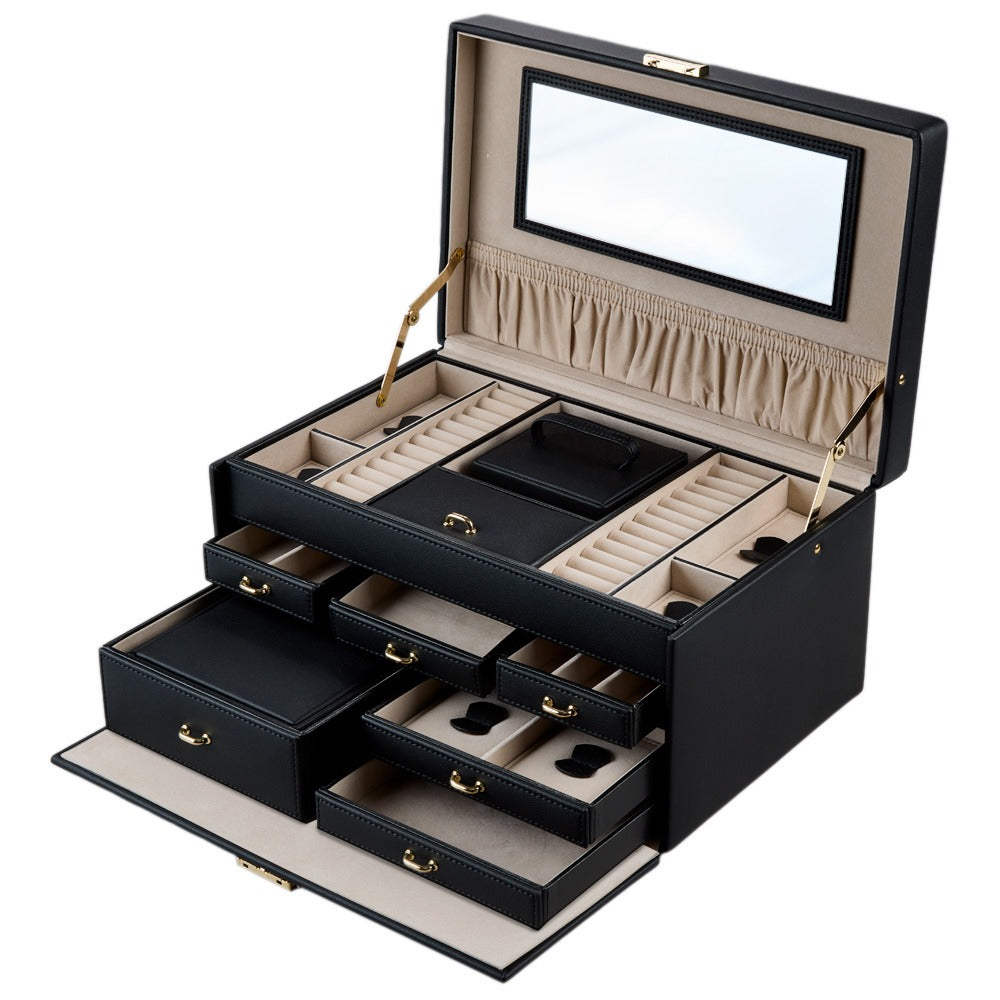 WOLF Heritage Belgrave Large Jewelry Box - view 3