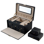 WOLF Heritage Belgrave Large Jewelry Box - view 4
