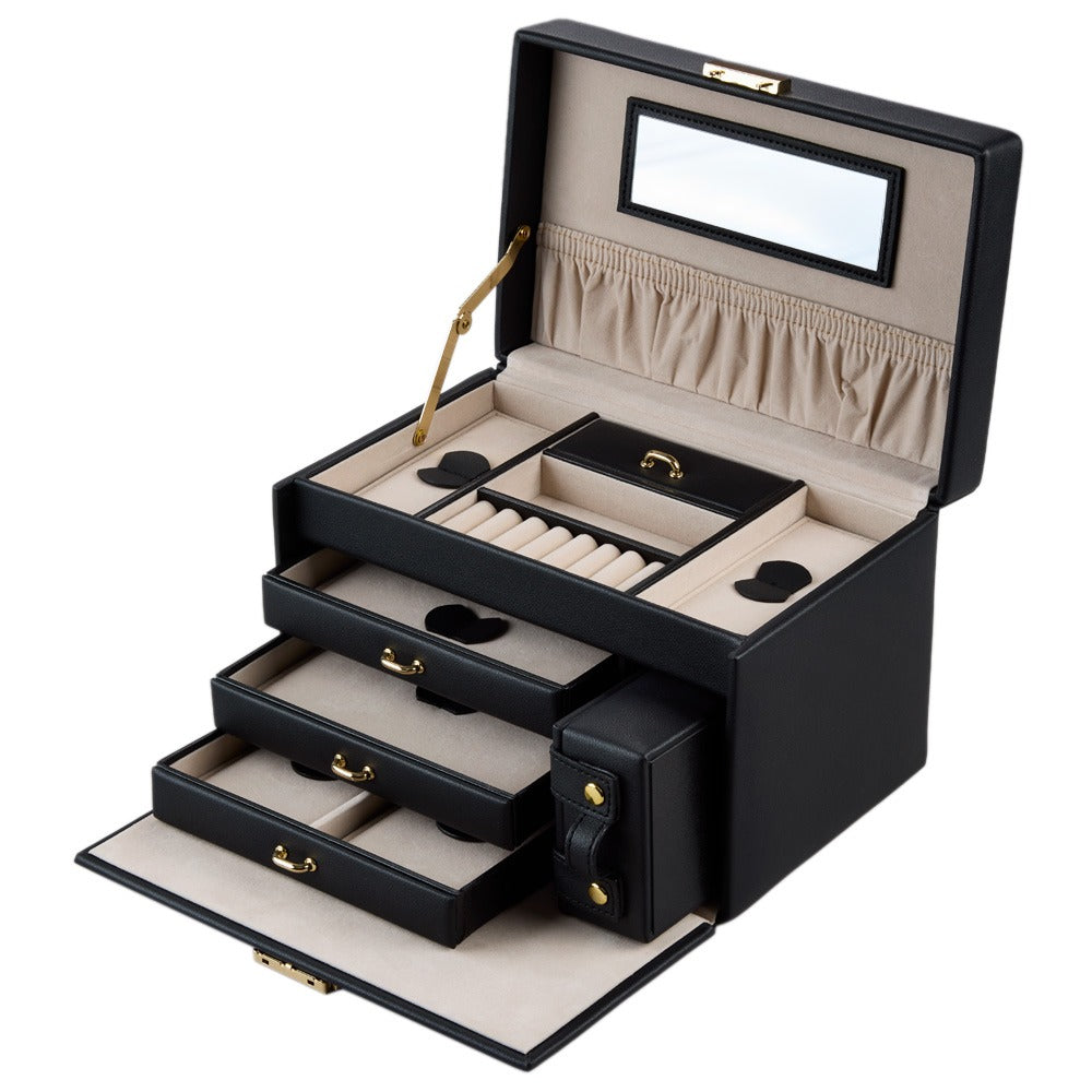 WOLF Heritage Belgrave Small Jewelry Box - view 3