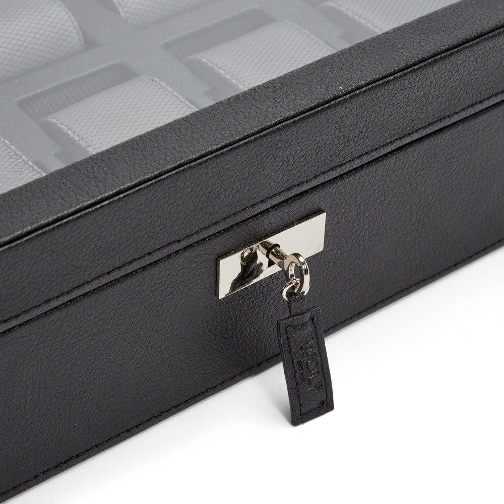 WOLF Oxford 10 Piece Watch Box - view 4