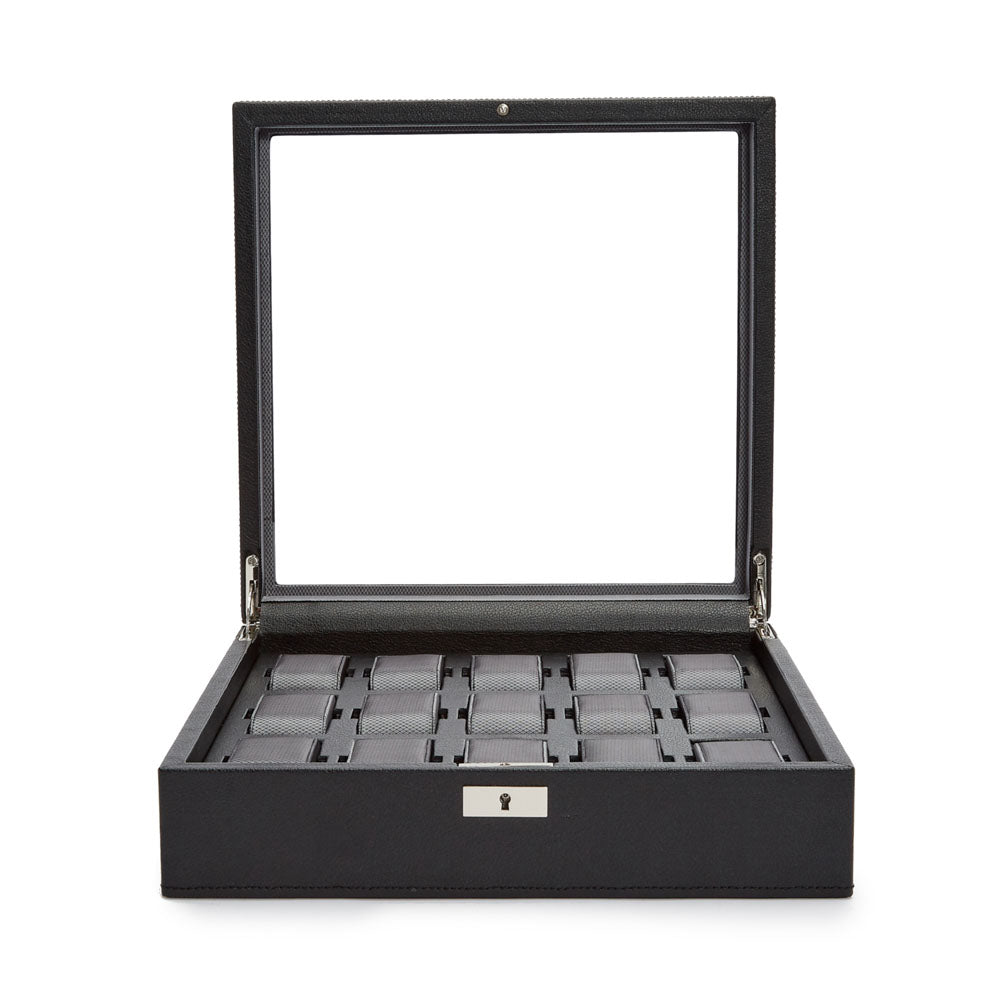 WOLF Oxford 15 Piece Watch Box - view 3