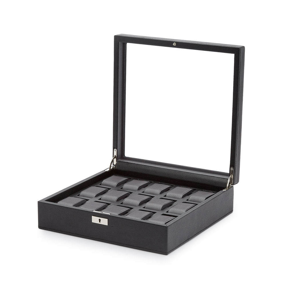 WOLF Oxford 15 Piece Watch Box - view 4