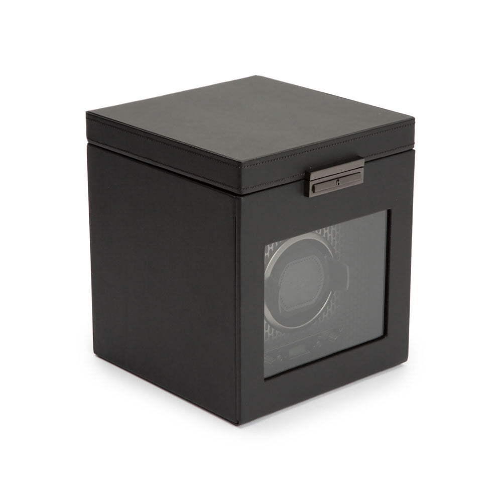 WOLF Axis Single Watch Winder With Storage - view 2