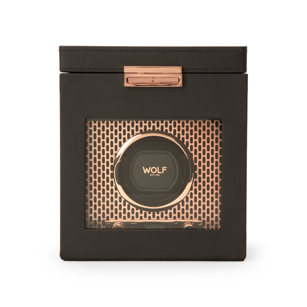 WOLF Axis Single Watch Winder With Storage - view 5