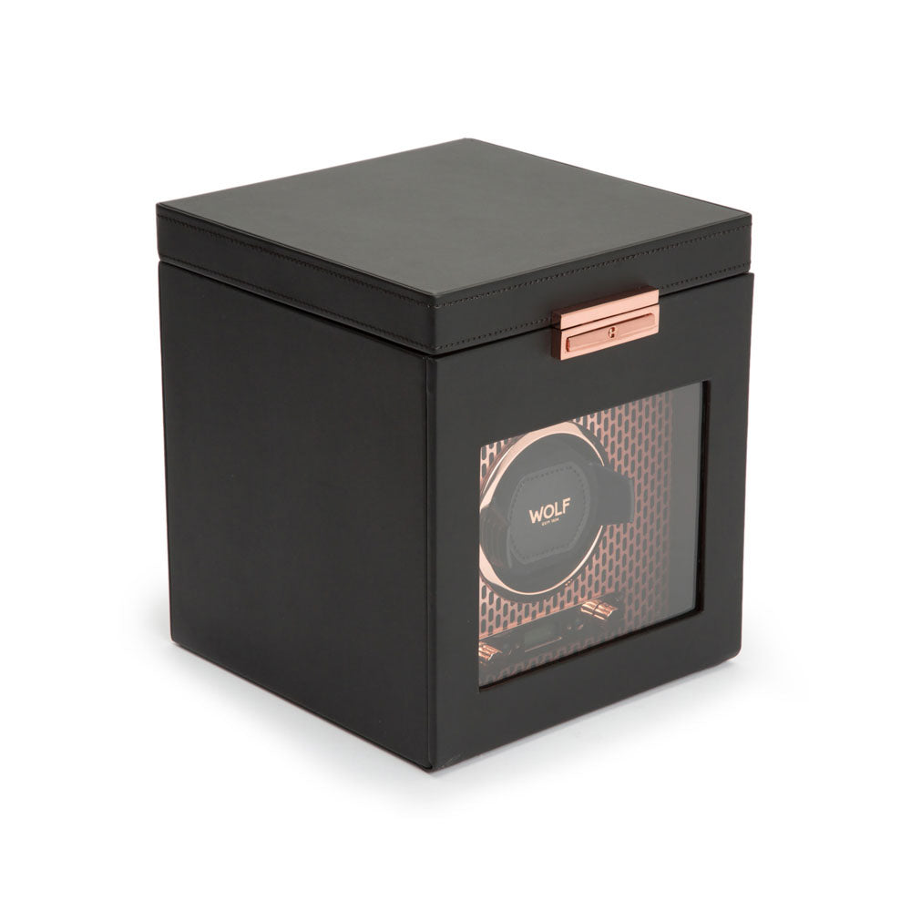 WOLF Axis Single Watch Winder With Storage - view 6