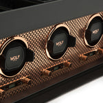 WOLF Axis Triple Watch Winder With Storage - view 7