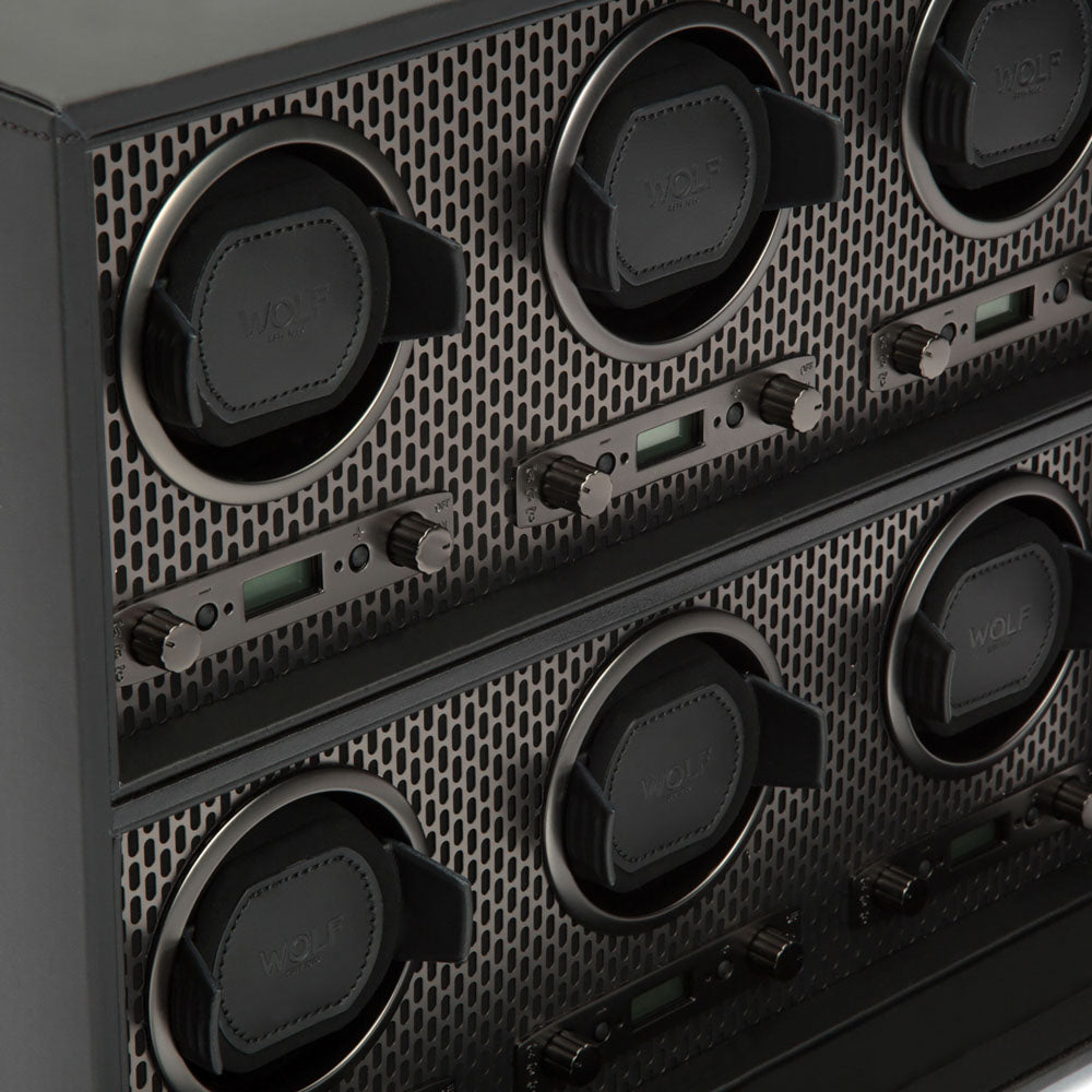 WOLF Axis 6 Piece Watch Winder - view 4