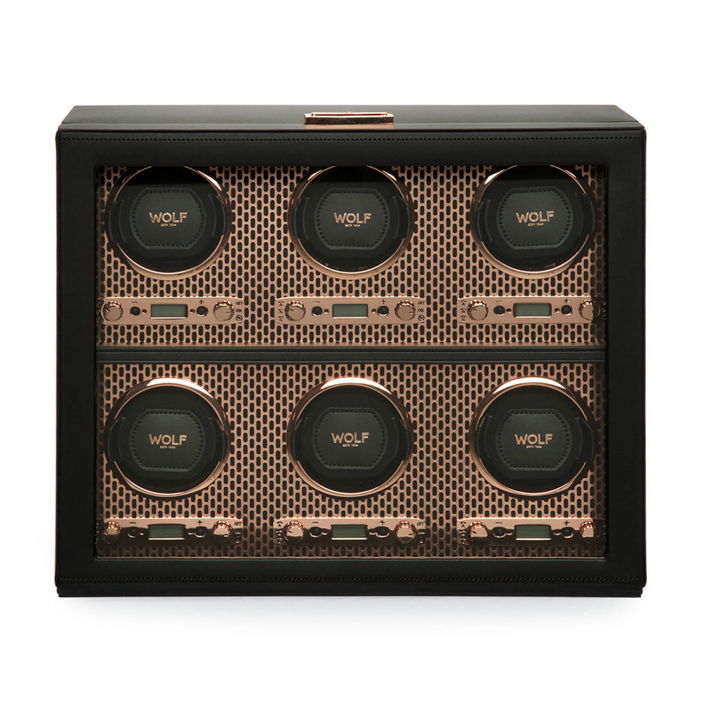 WOLF Axis 6 Piece Watch Winder - view 5