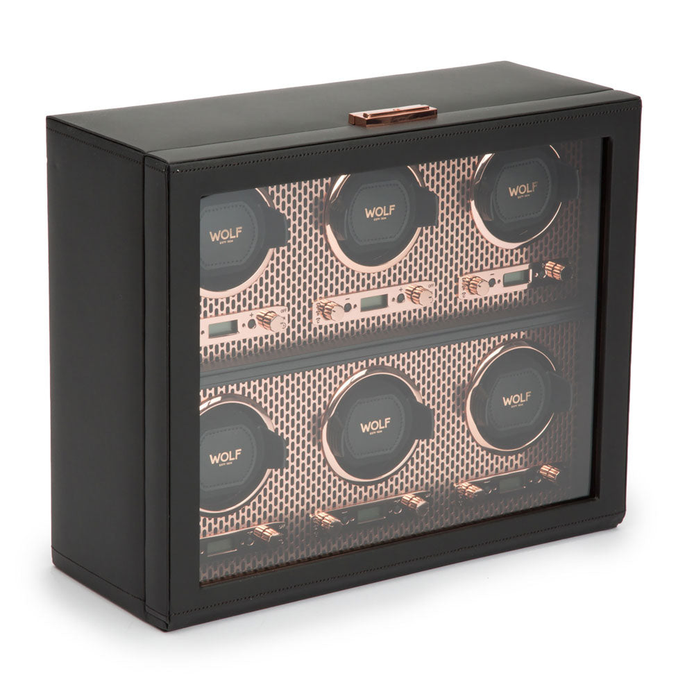 WOLF Axis 6 Piece Watch Winder - view 6