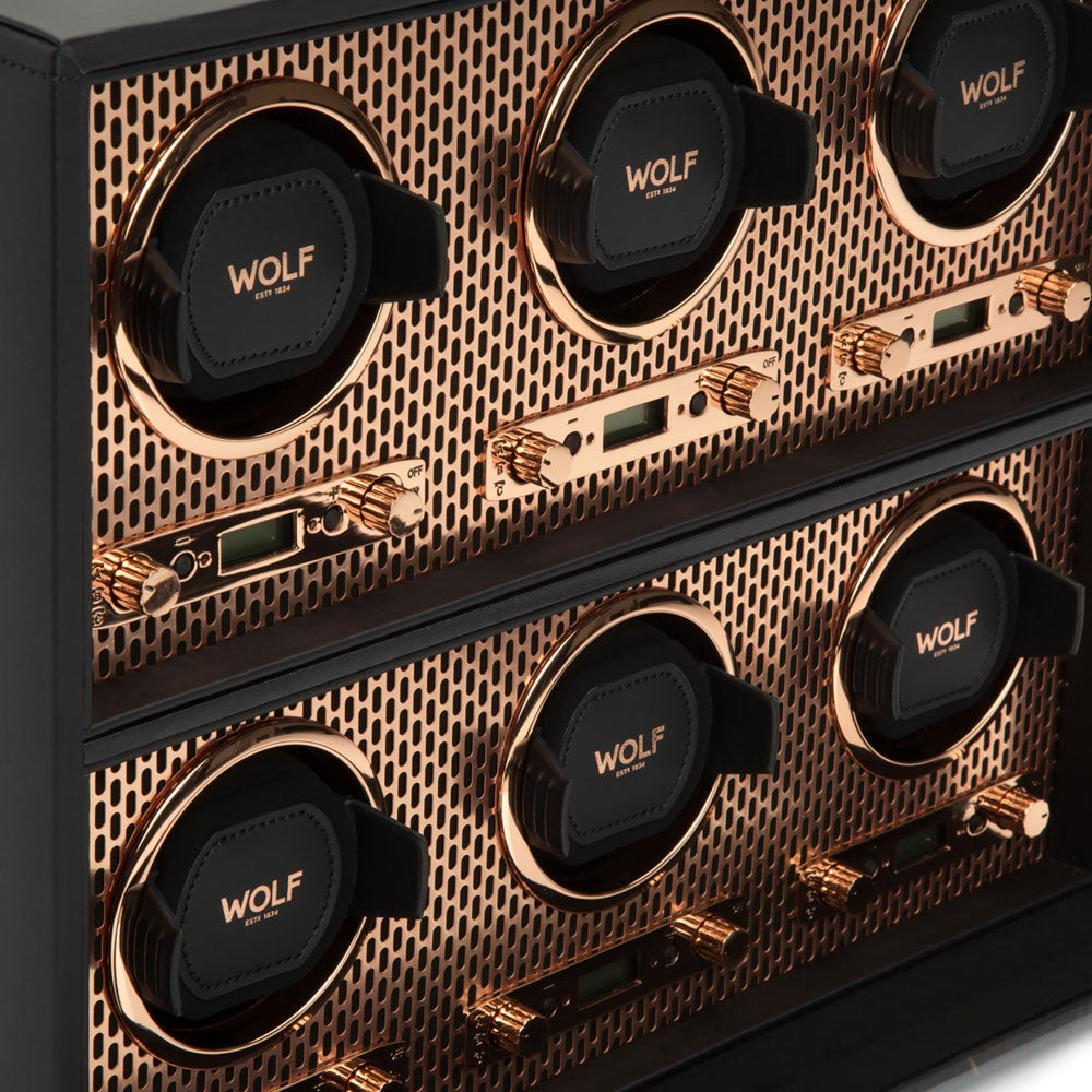 WOLF Axis 6 Piece Watch Winder - view 8
