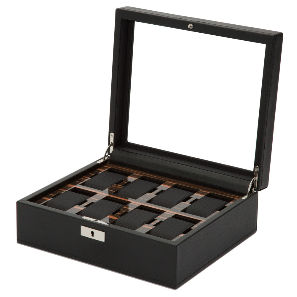 WOLF Macassar 8 Piece Watch Box - view 3