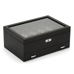 WOLF Macassar 10 Piece Watch Box with Drawer - view 2