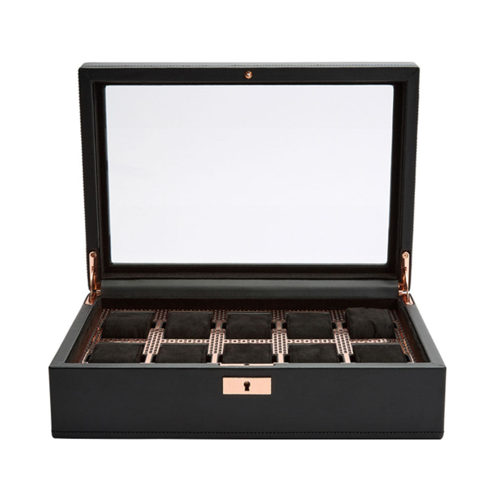 WOLF Axis 10 Piece Watch Box - view 7