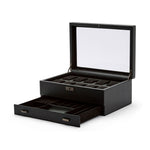WOLF Axis 10 Piece Watch Box with Drawer - view 4