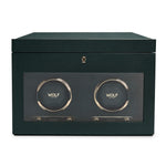 WOLF British Racing Double Watch Winder with Storage - view 5